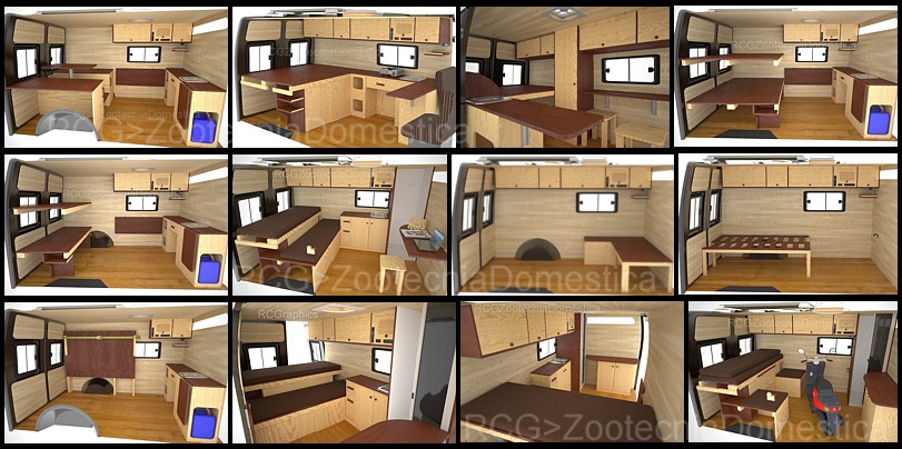 Fotomontaje camper distribucion