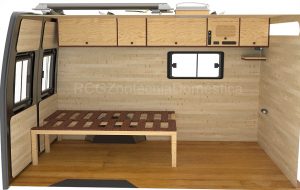 Cama extensible camper
