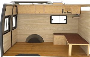 Cama rinconera extensible camper