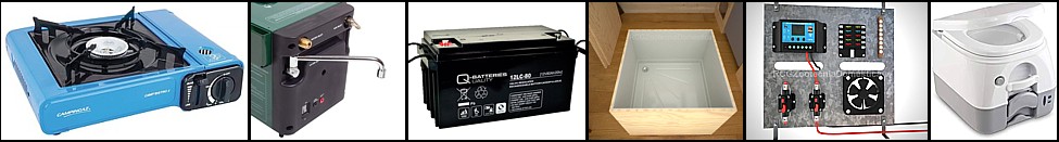 Equipamiento camper