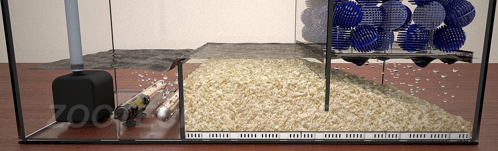 Sump secohúmedo