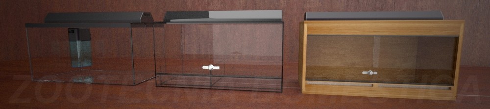 Acuario, acuaterrario o terrario