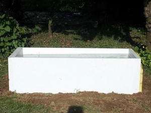 Estanque con nevera