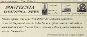 Newsletter Zootecnia domestica