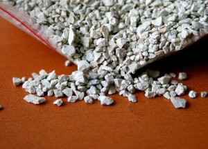 Zeolita. Materia filtrante