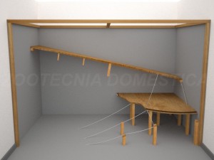Terrario rocoso en obra