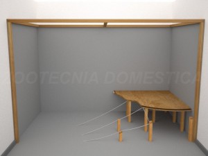 Terrario rocoso en obra